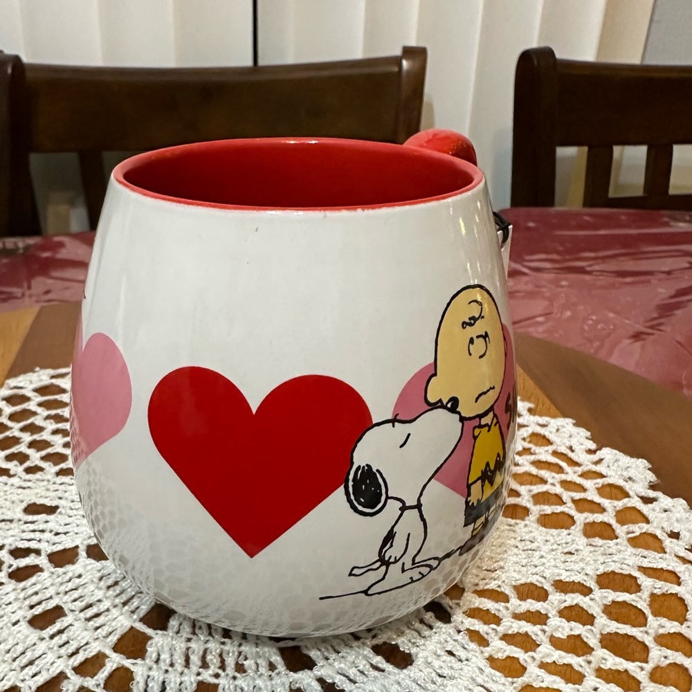 🛑SOLD‼️PEANUTS “Valentine’s” ceramic mug - Picture 4 of 8